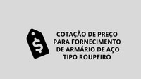 Orçamentos serão recebidos até 22 de janeiro.